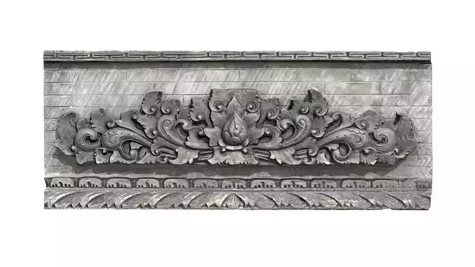 Balinese Wall Barelief Decorative Ornament