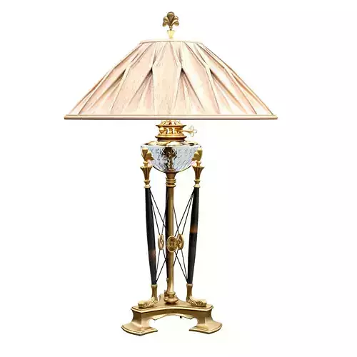 Griffiths and Griffiths 74046 antiqued solid brass lamp