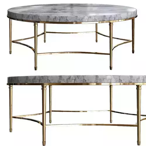 Cynthia Rowley for Hooker Furniture Aura Round Coffee Table