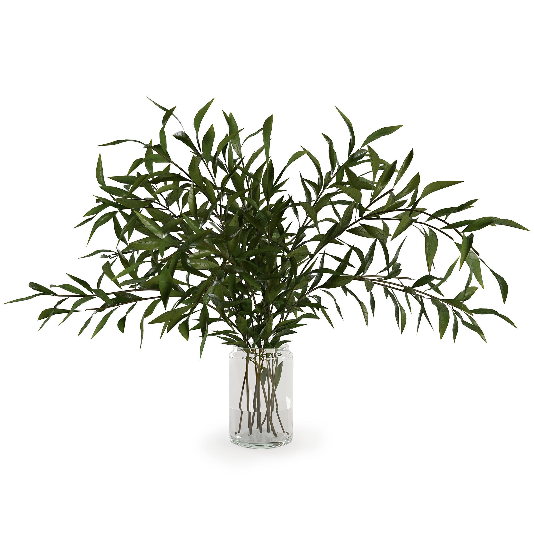 Branches in a vase 007 3D model_4