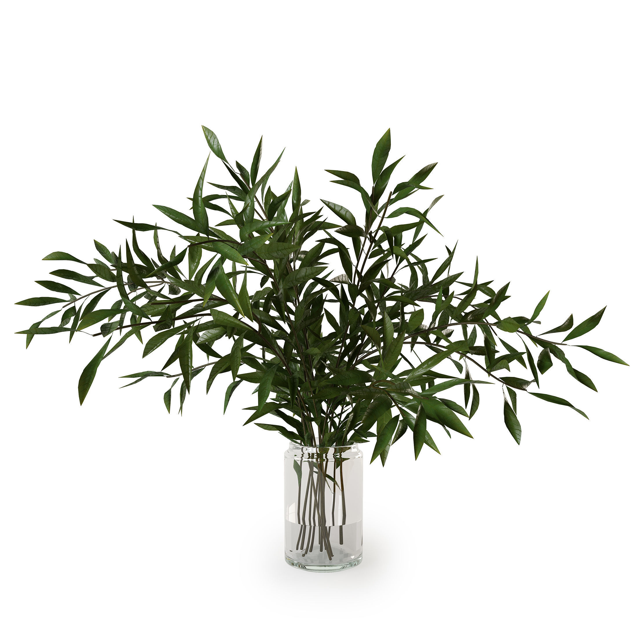 Branches in a vase 007 3D model_2