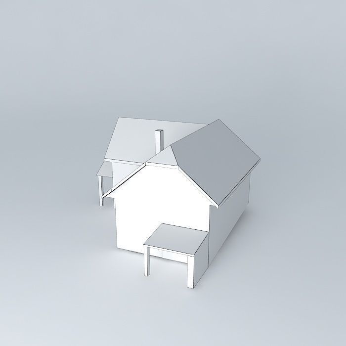 Dom house Free 3D model_4