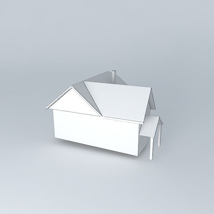 Dom house Free 3D model_3