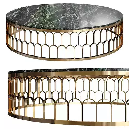 REG NATALE COFFEE TABLE LARGE GOLD