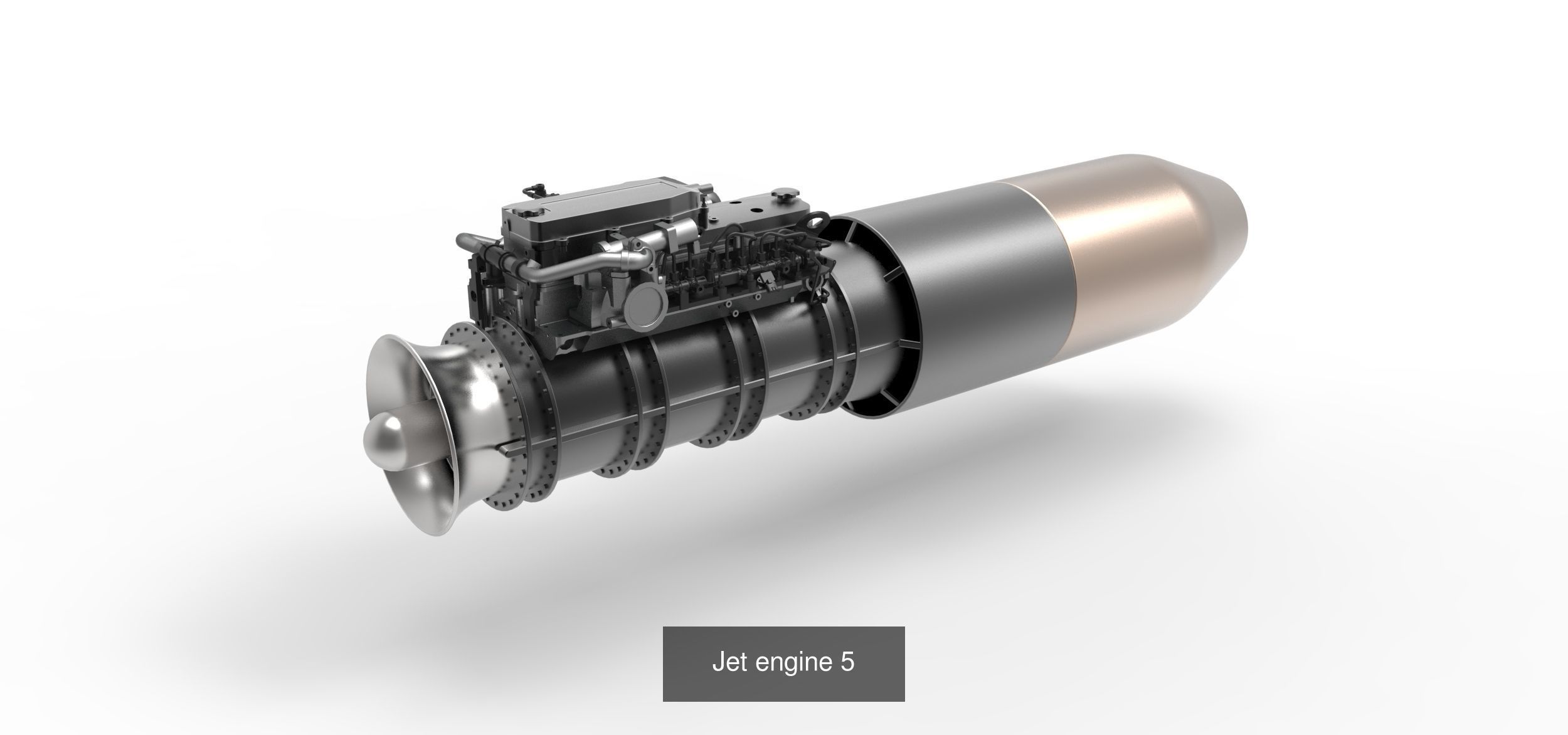 Jet and rocket engines 3D Model Collection_7