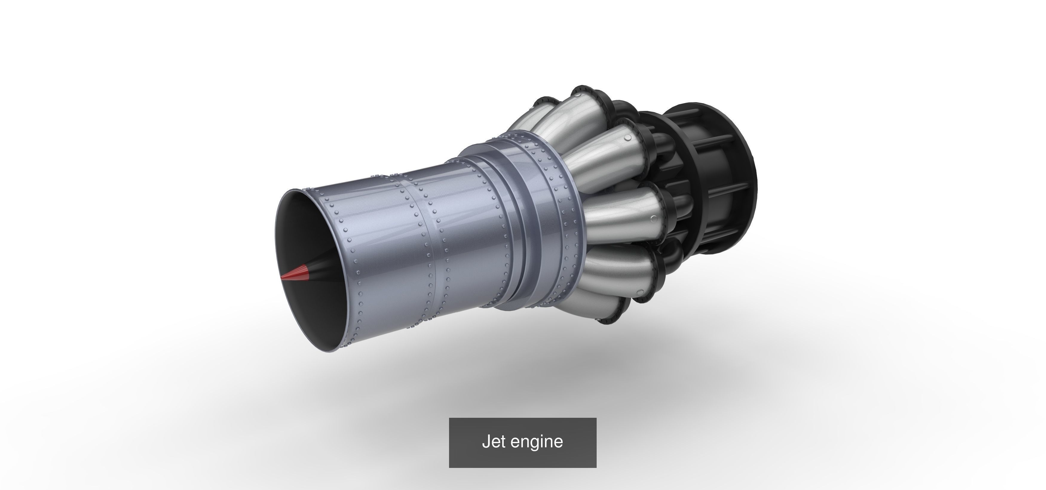 Jet and rocket engines 3D Model Collection_1