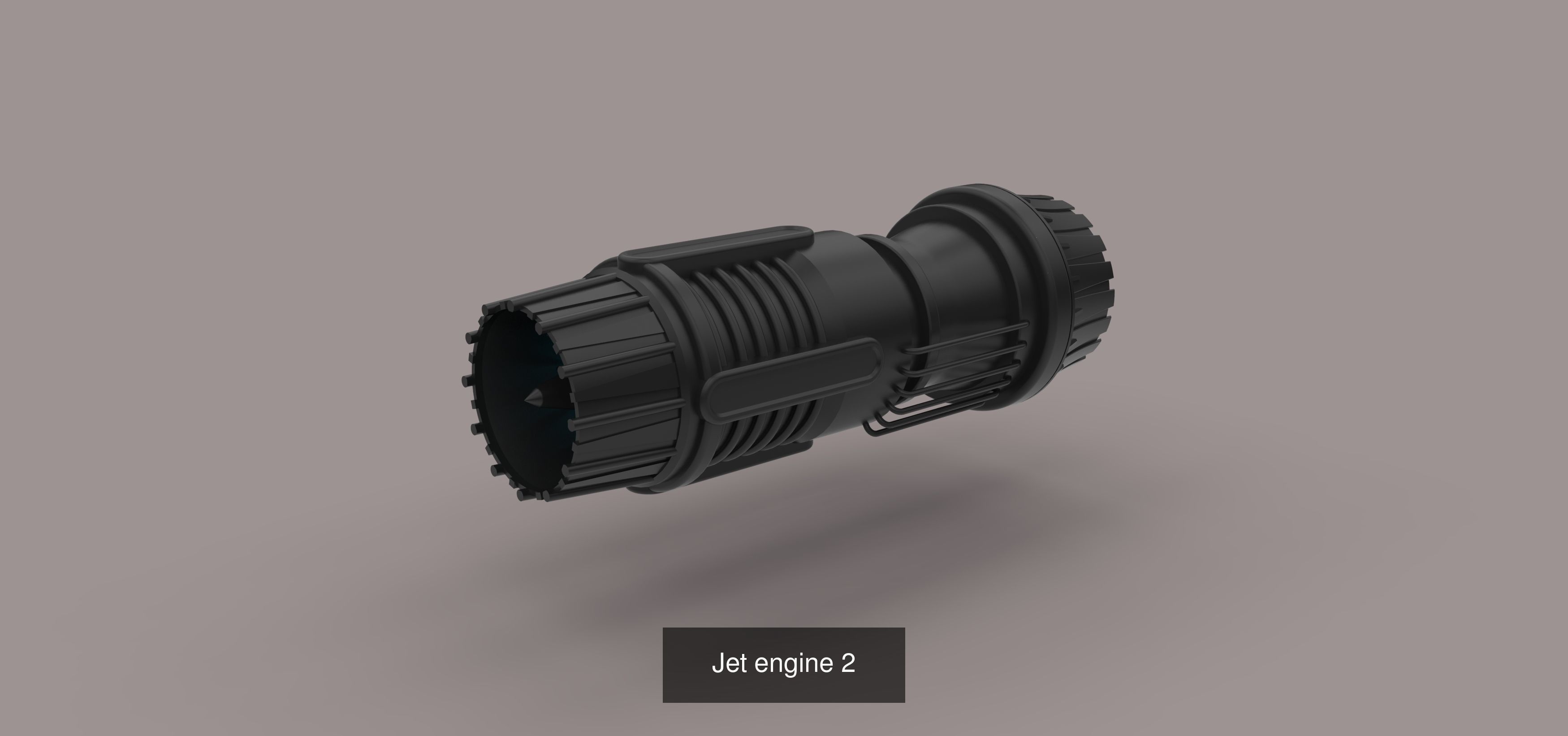 Jet and rocket engines 3D Model Collection_2