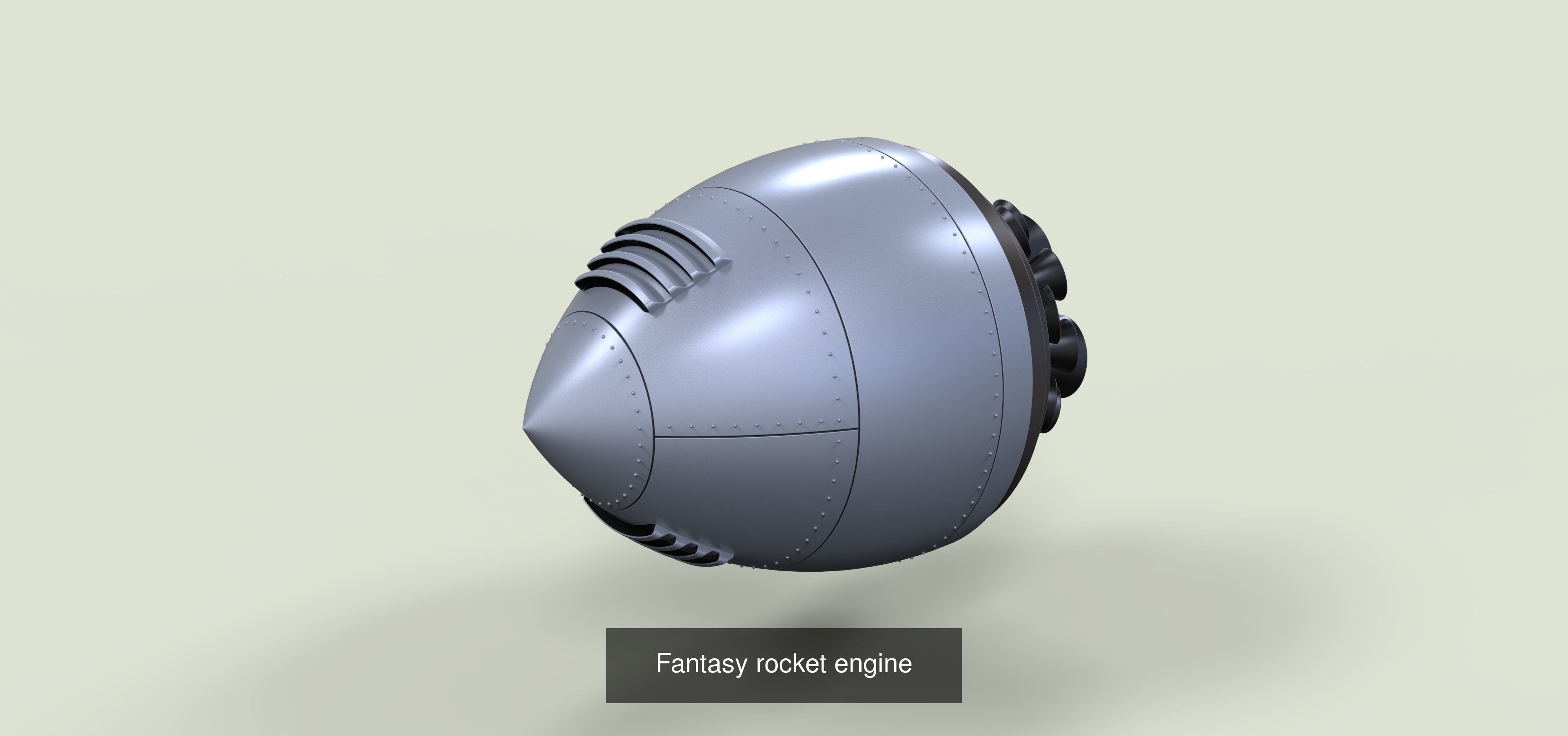Jet and rocket engines 3D Model Collection_5