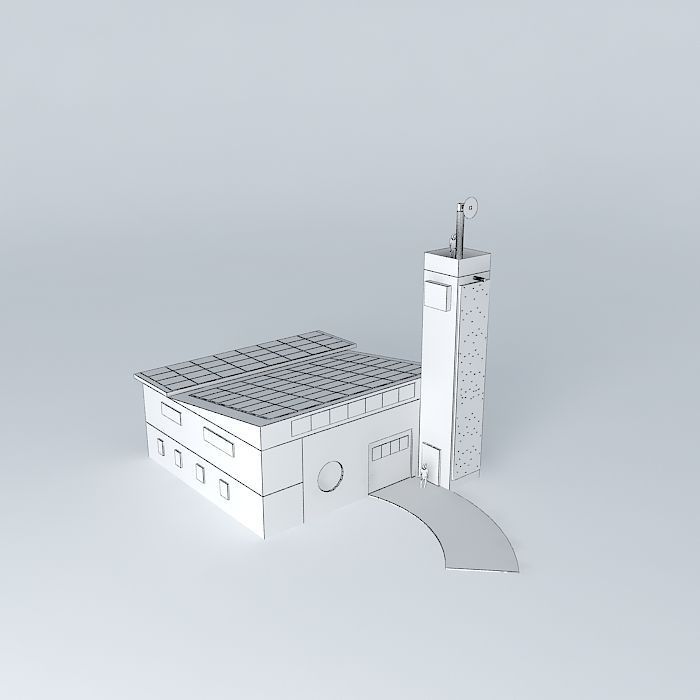 Net Zero Container Home Free 3D model_3