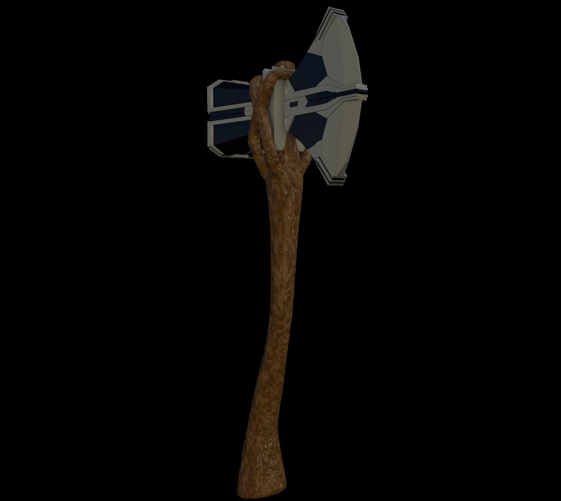 The Stormbreaker axe 3D model_17
