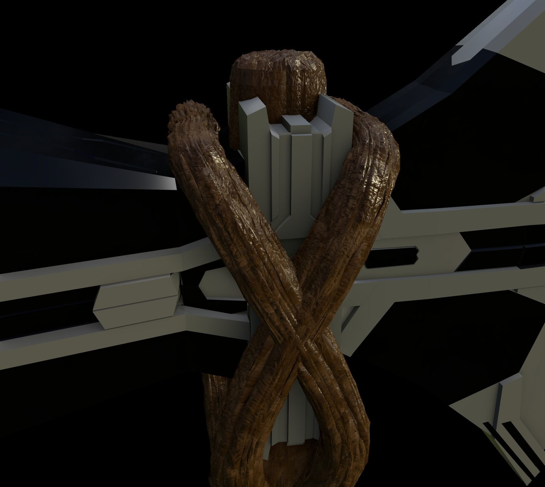 The Stormbreaker axe 3D model_11