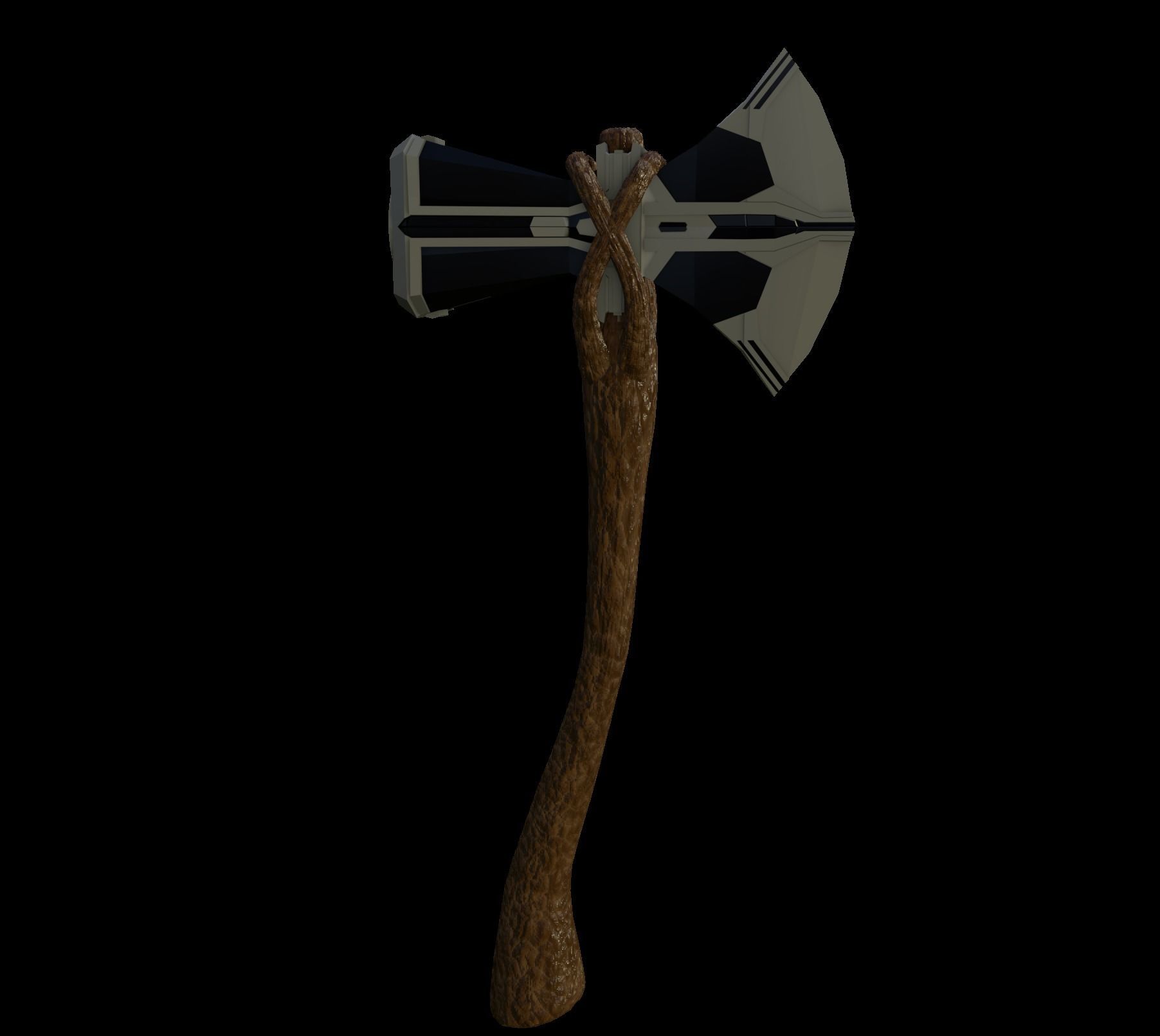 The Stormbreaker axe 3D model_1