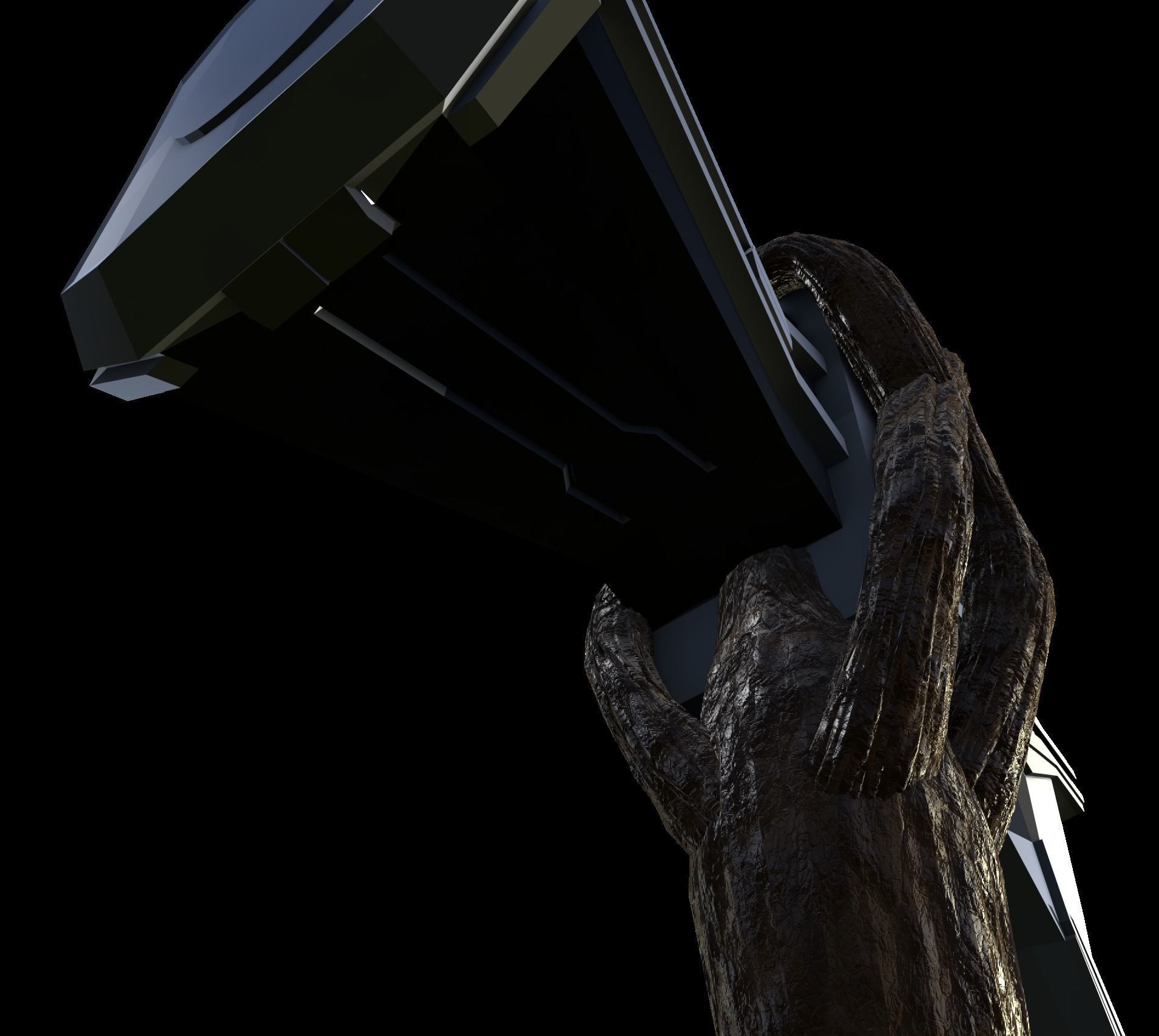 The Stormbreaker axe 3D model_6