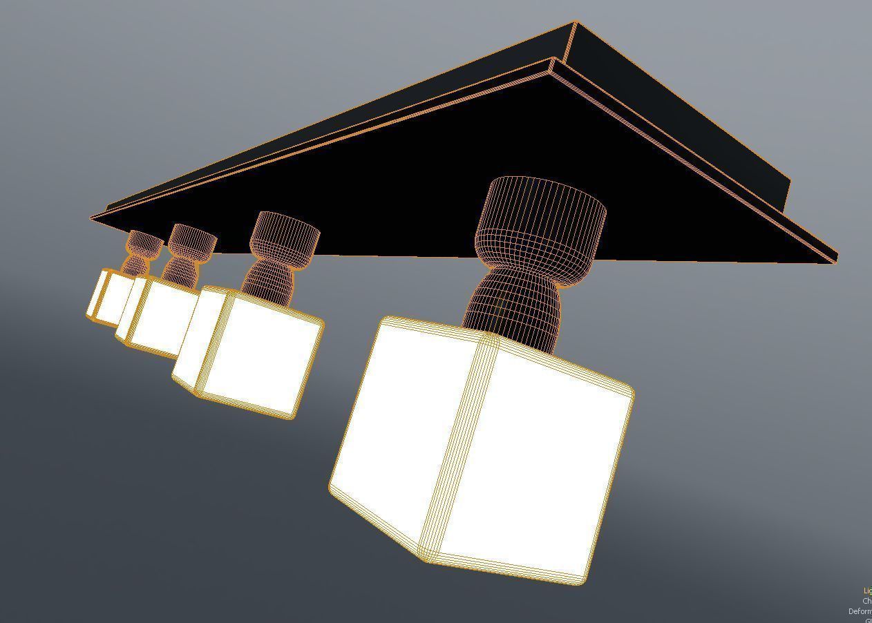 Light Fixture 05 3D model_4