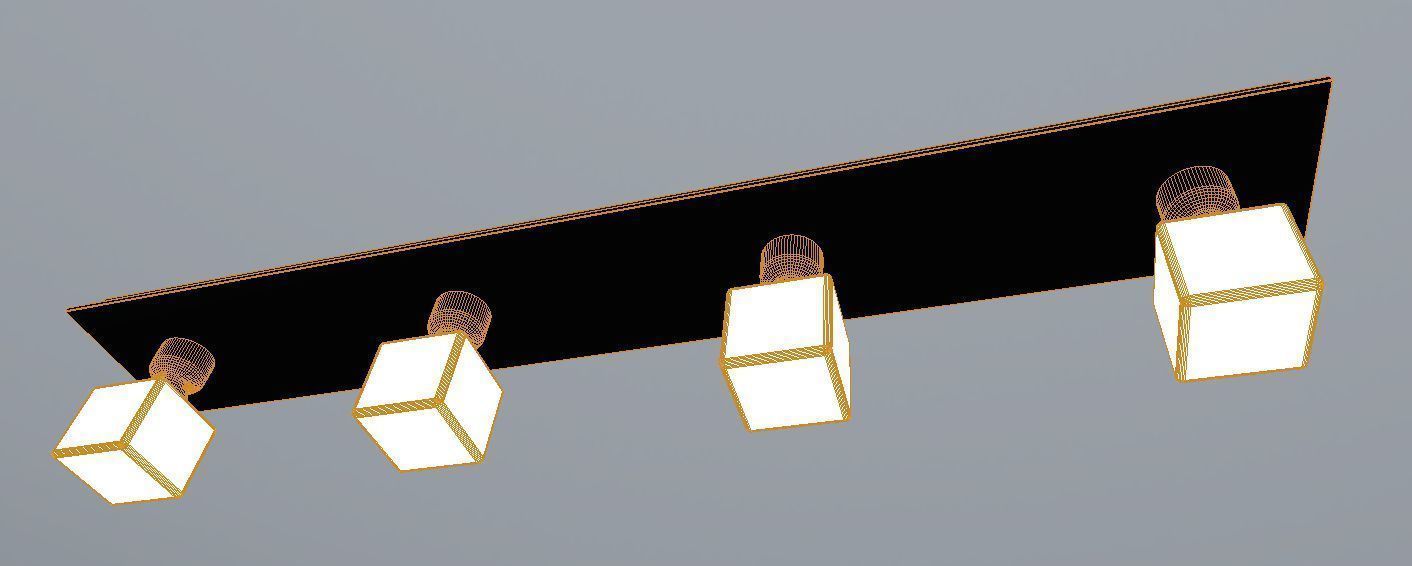 Light Fixture 05 3D model_5