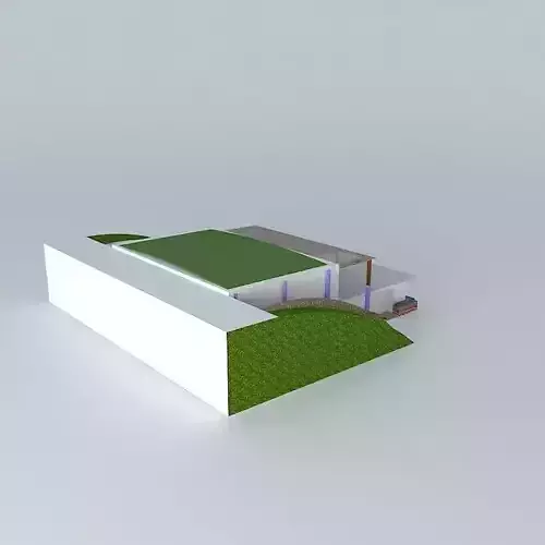 Rain Water Collection System Free 3D model