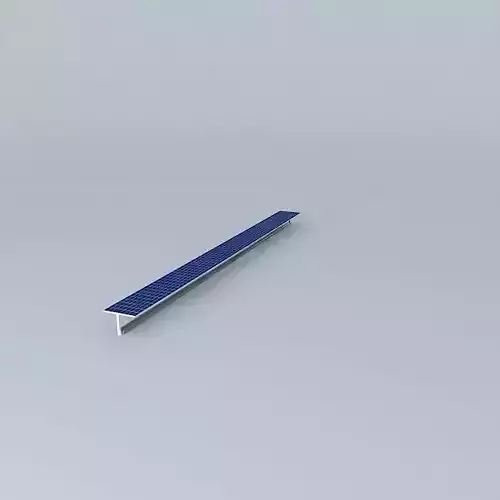 Solar Power Feed Bunk Example Free 3D model