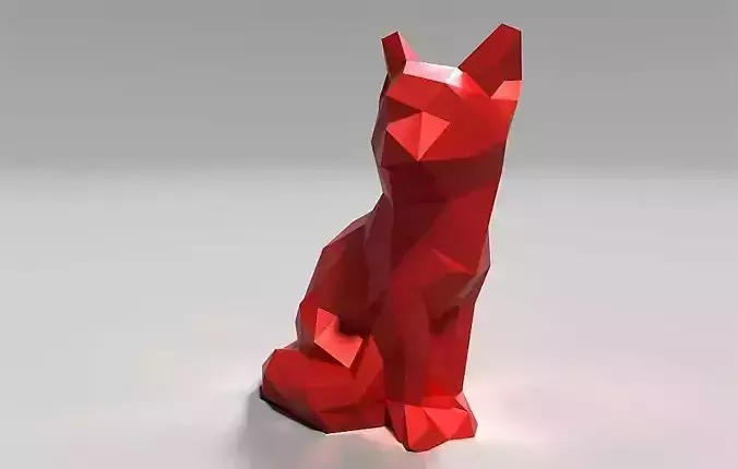 Fox Low Poly Version