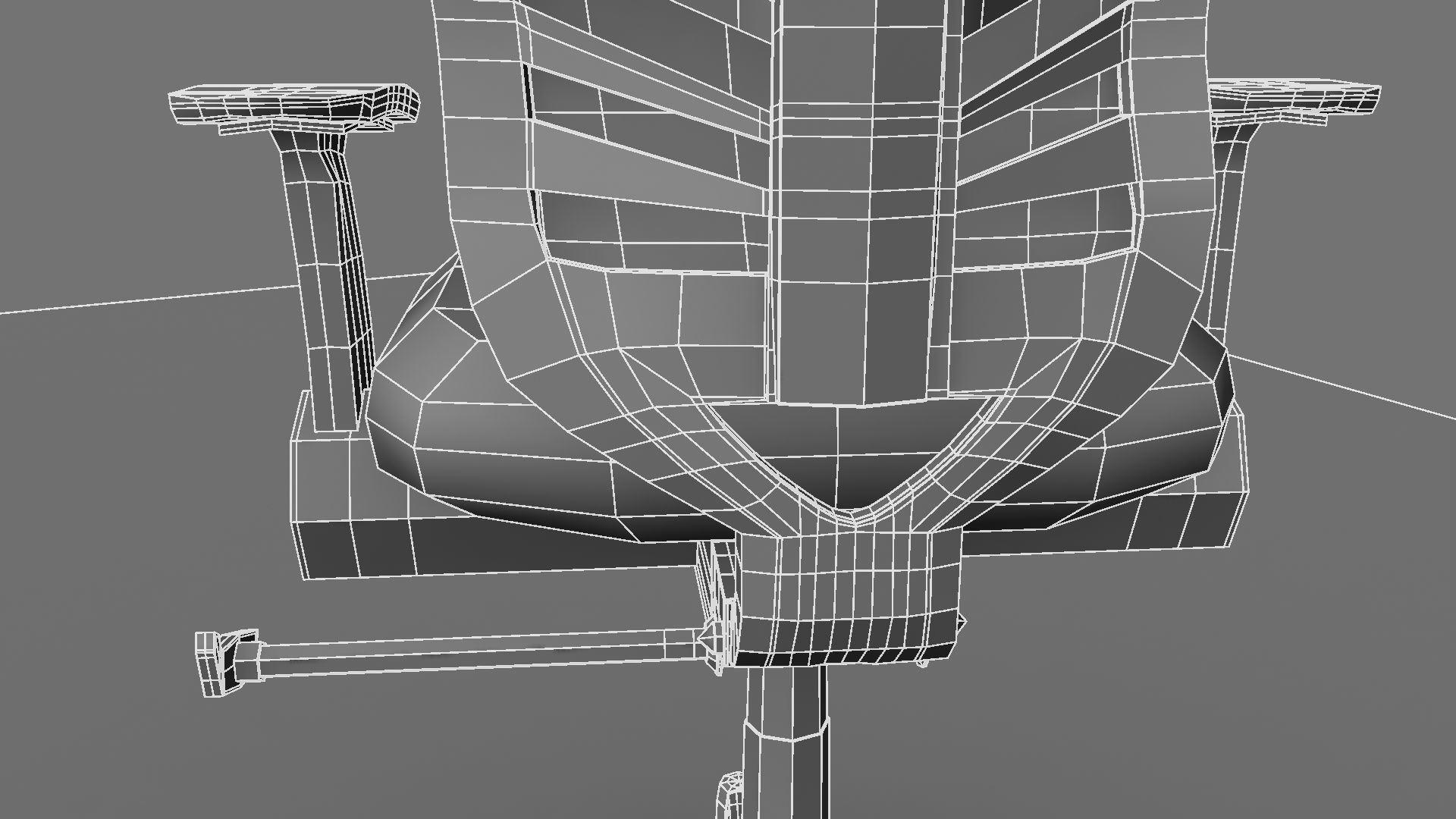 Chair office 3D model_14