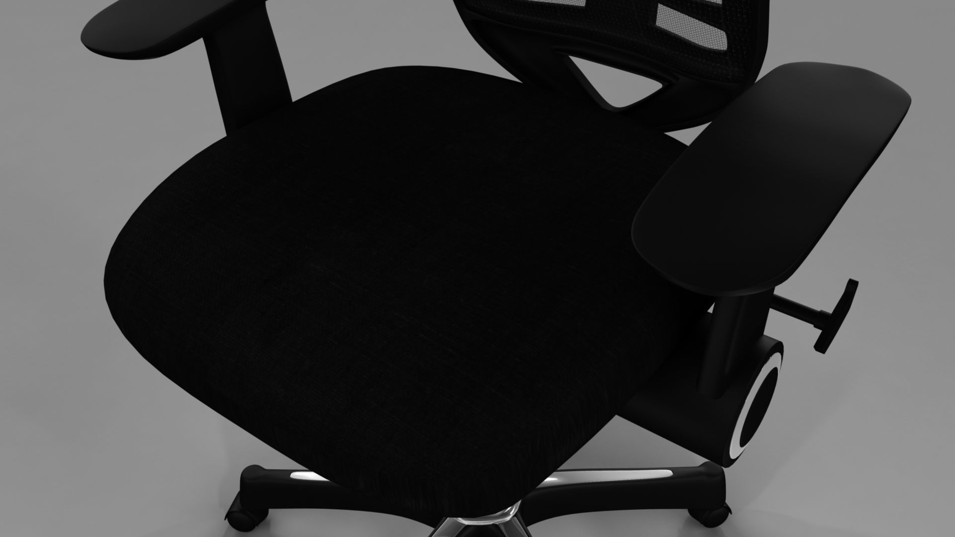 Chair office 3D model_21