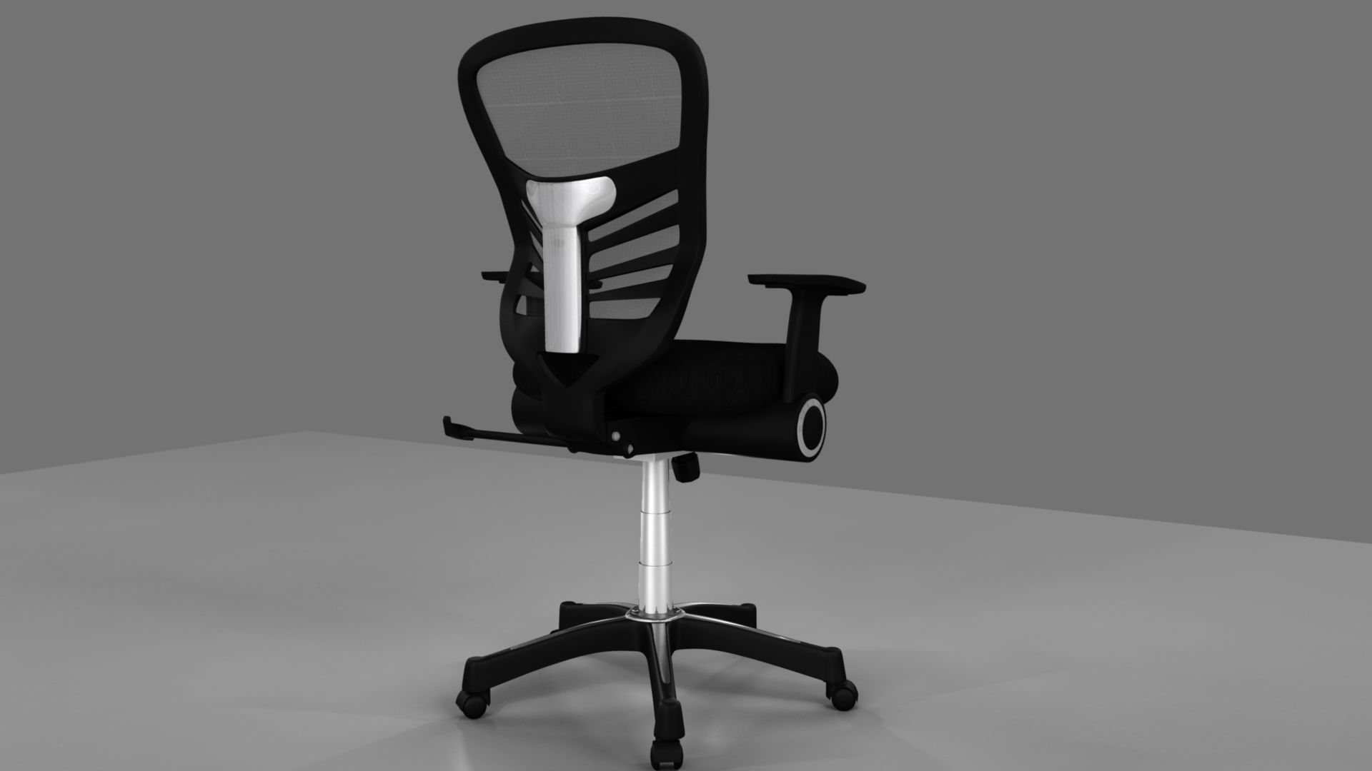 Chair office 3D model_17