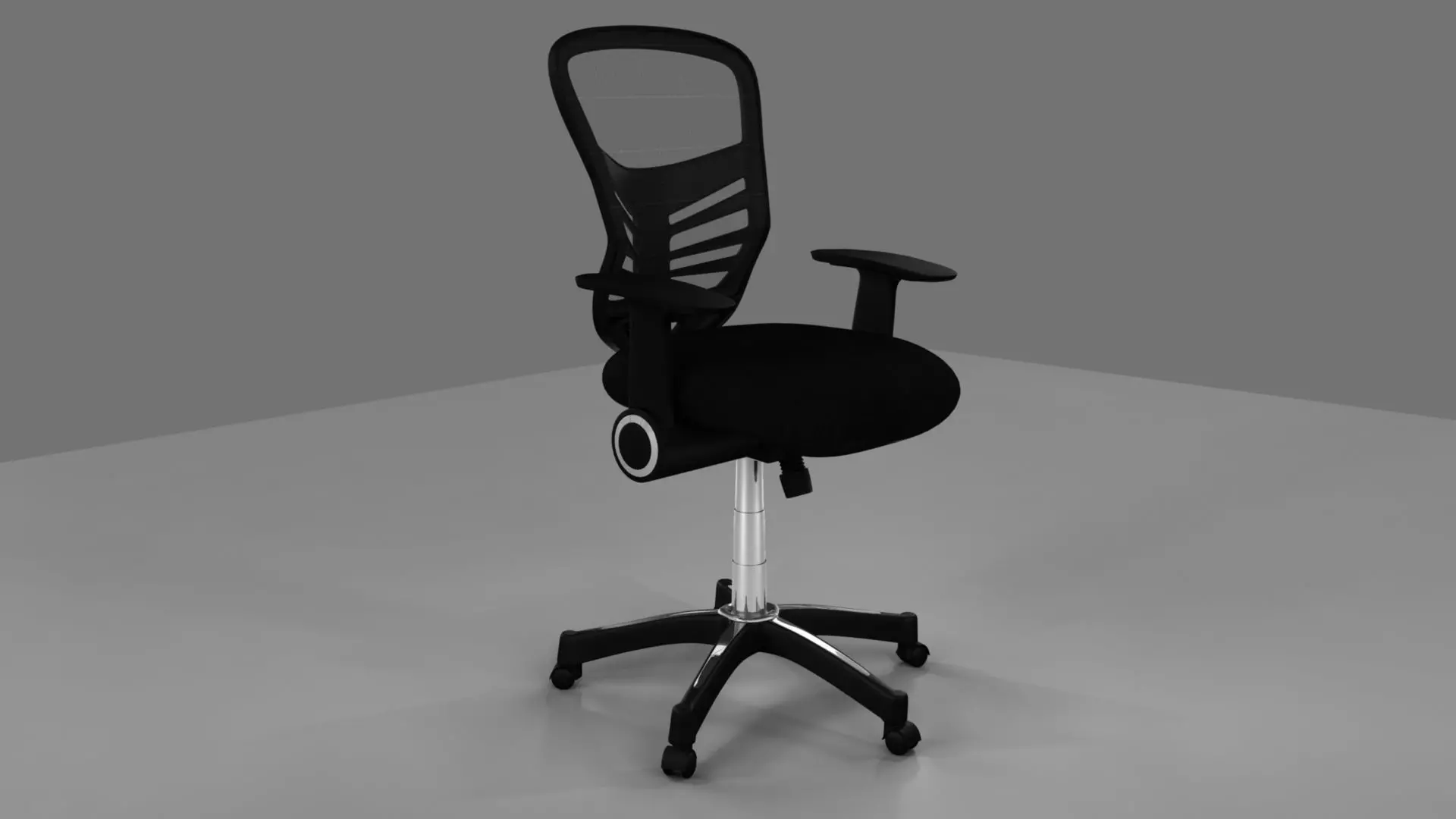 Chair office 3D model_0