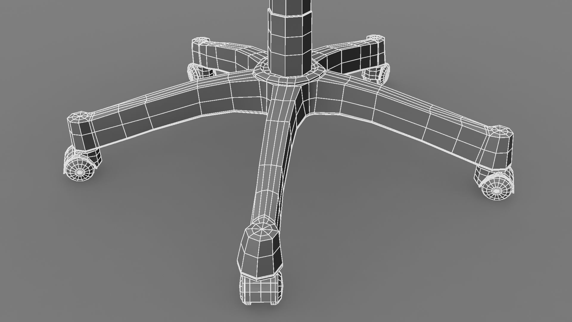 Chair office 3D model_12