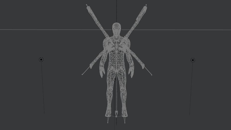 Spider-Man from Infinity War and Endgame Low-poly 3D model_10