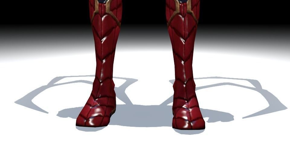 Spider-Man from Infinity War and Endgame Low-poly 3D model_6