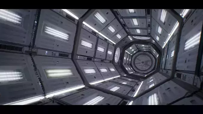 The Martian corridor 3D model