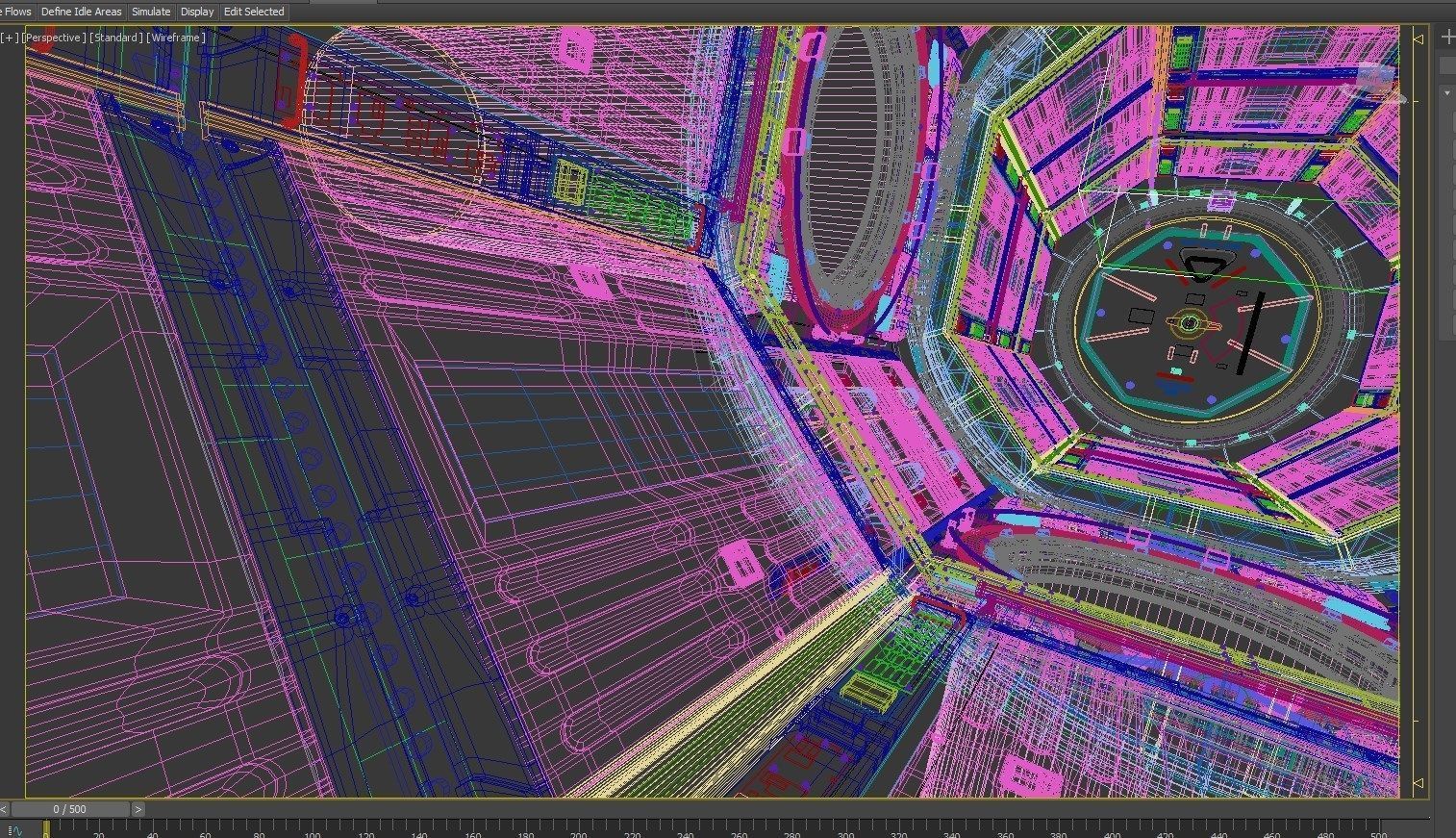 The Martian Corridor 3d Model Animated Cgtrader
