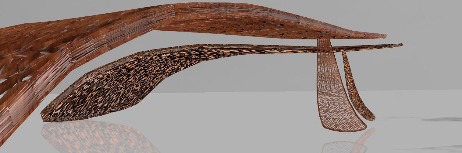 Shading device 3D model_10