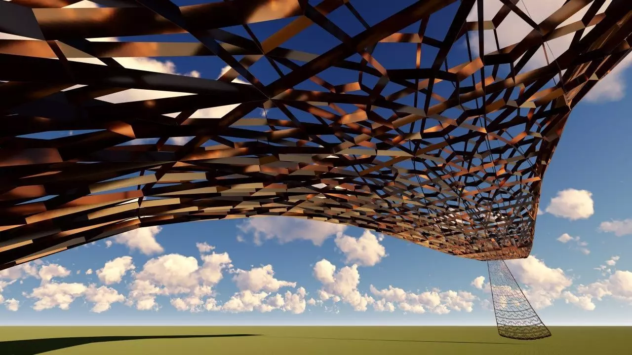 Shading device 3D model_0