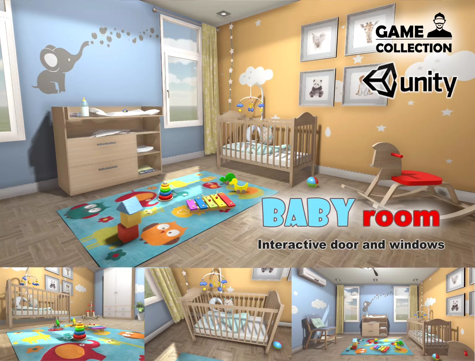Baby Room 3D model_0