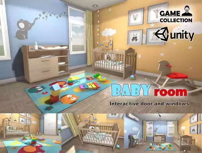 Baby Room 3D model