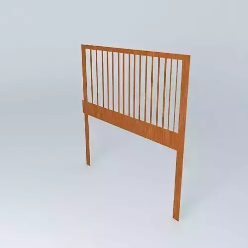 Deck Option %2321 3/8" Steel Cables in Leiu of Wood Lattice Free 3D model