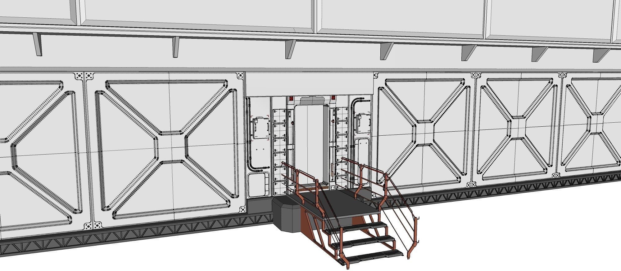 sci-fi architecture 9 3D model_19