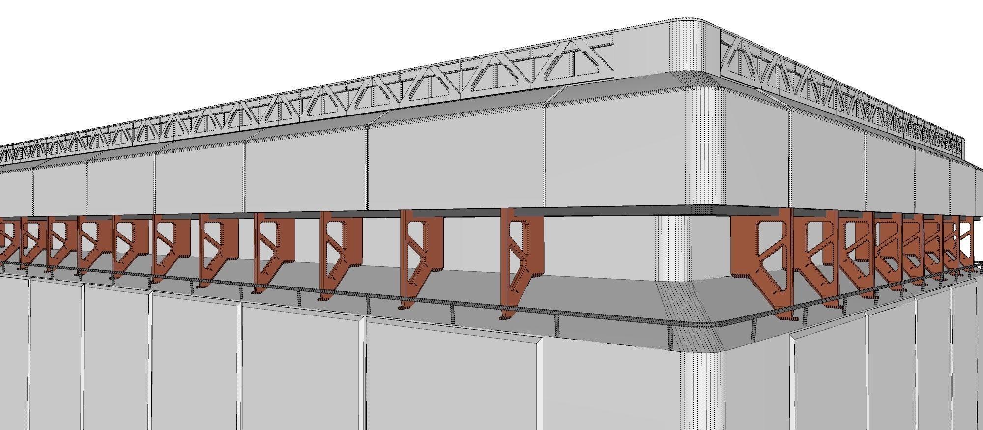 sci-fi architecture 9 3D model_20