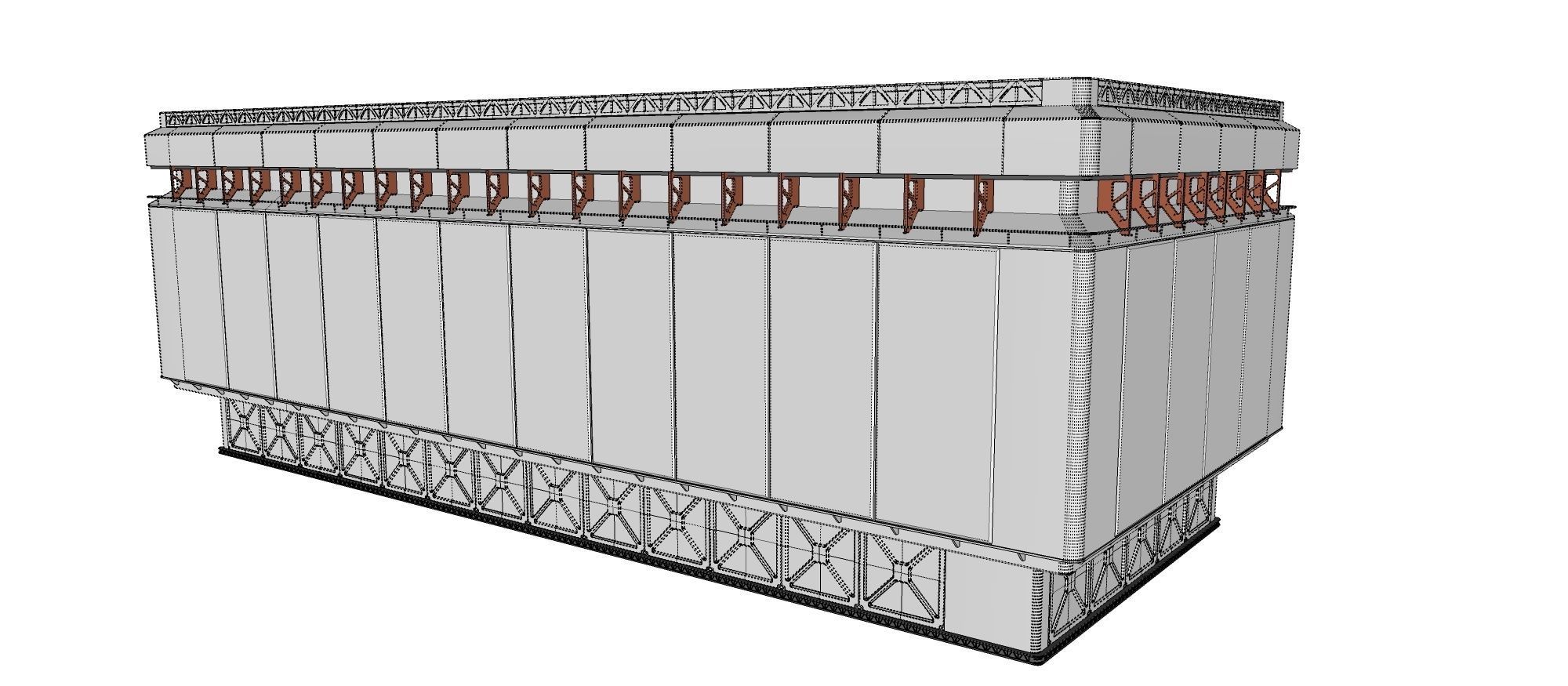 sci-fi architecture 9 3D model_24