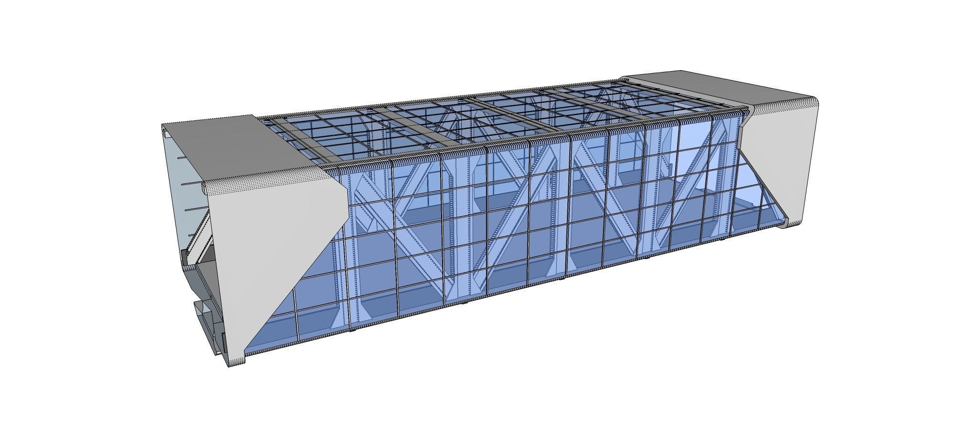 sci-fi architecture 9 3D model_25