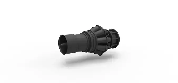 Jet engine 3D print model