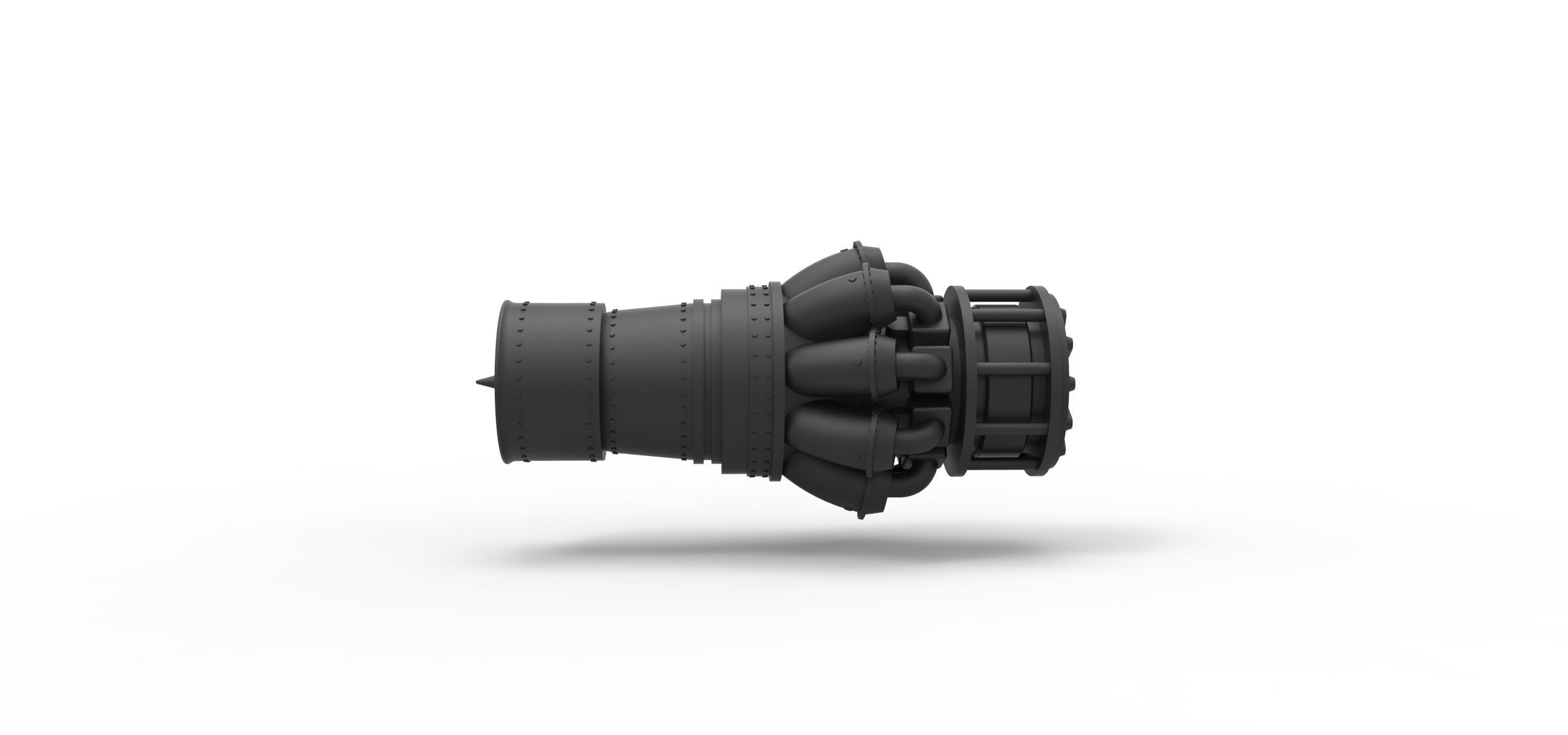 Jet engine 3D print model_3