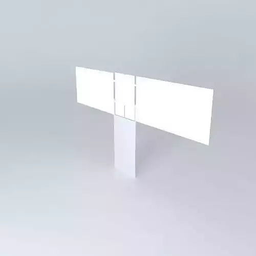 Deck 2x8 main support beam Free 3D model