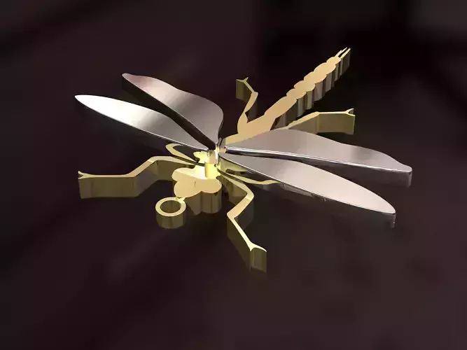 Dragonfly pendant 