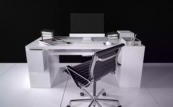 Office Desk - Interior Office Furniture 01