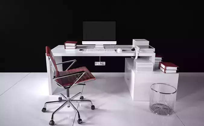 Office Desk - Interior Office Furniture 02
