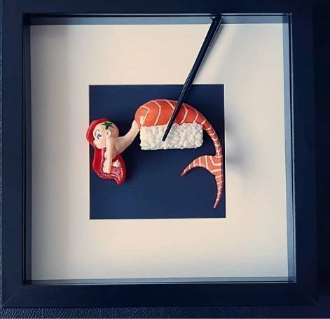 SUSHI MERMAID 3D print model_4