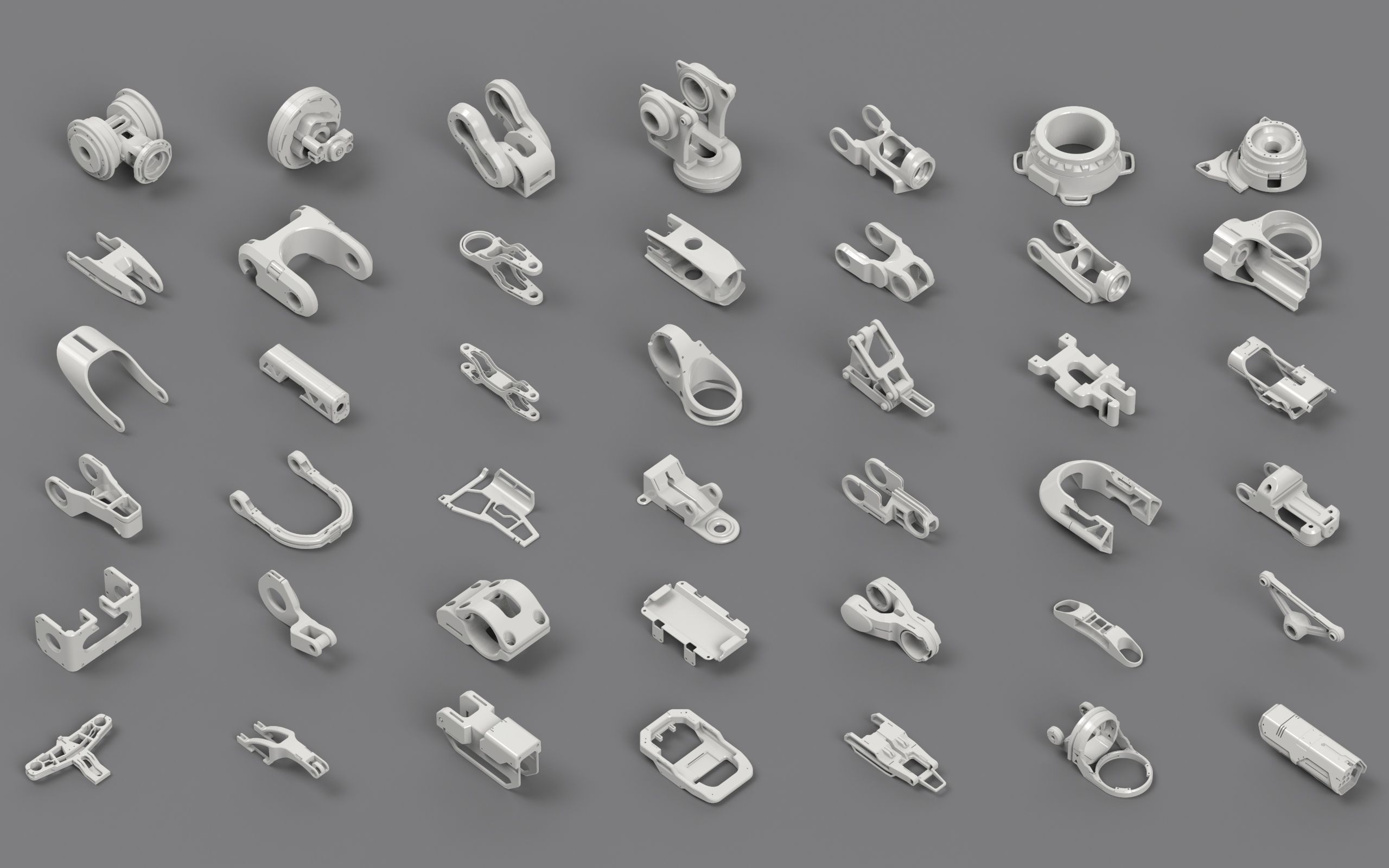 Hard Surface KitBash Vol 6 3D model_1