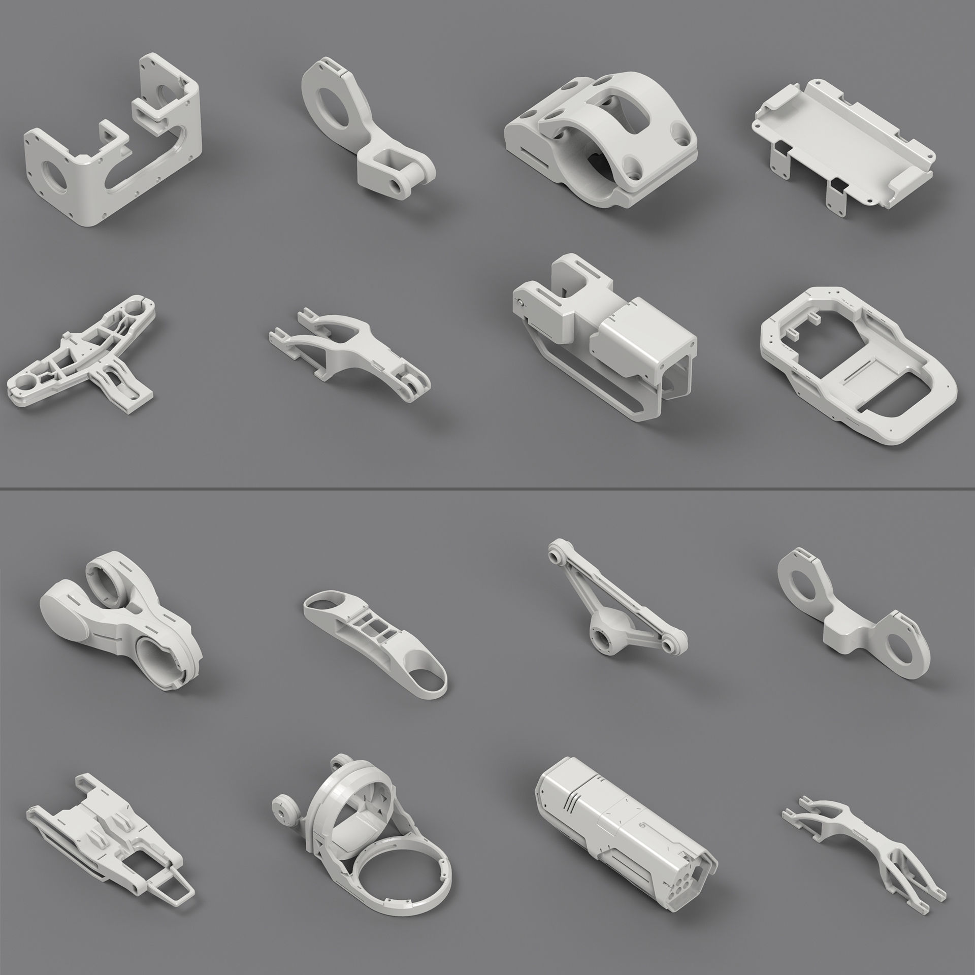 Hard Surface KitBash Vol 6 3D model_6