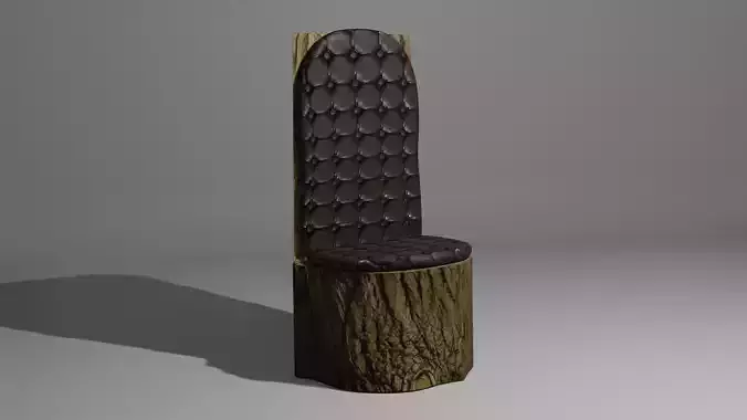 Chair log - 4k textures included